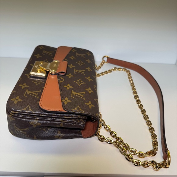 Louis Vuitton Caramel Monogram Canvas Marceau Chain Hangbag - Picture 4 of 10